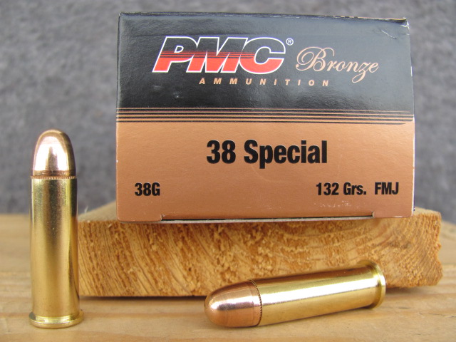 PMC - 38 Special, 50 Round Box, 132 Grain FMJ PMC | SGAmmo