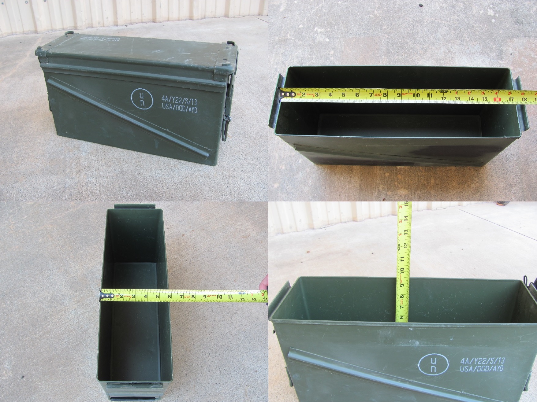 Details about   40mm Ammo Can US Military Surplus PA-120 