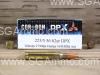 20 Round Box - 223 Rem 62 Grain DPX Hollow Point Corbon Ammo - DPX22362/20