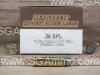 50 Round Box - 38 Special 158 Grain L-Flat Cowboy Action Load Ammo By Magtech