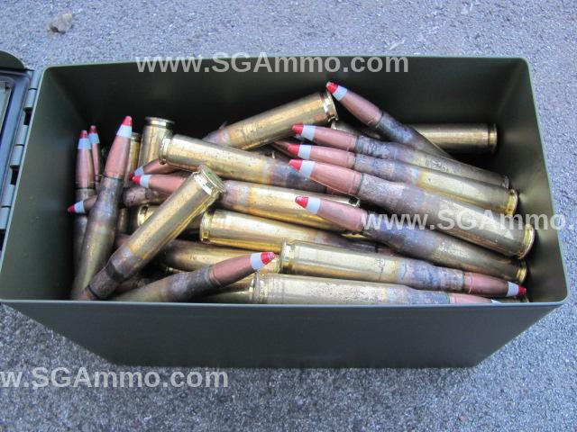 100 Round Can - 50 BMG M20 619 Grain APIT Incendiary Tracer Ammo - Factory New Lake City MFG - 50LC-M20-100AC