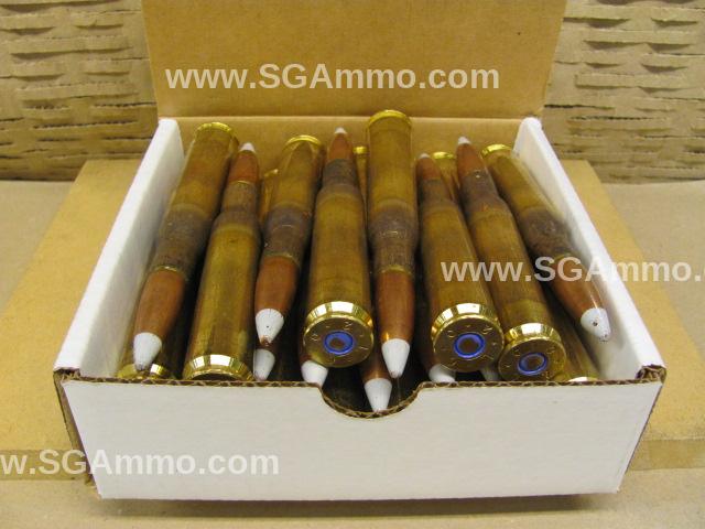 24 Round Box - .50 BMG M8 647 Grain API Incendiary Ammo - Factory New Lake City MFG - LC50M8 - 24RD