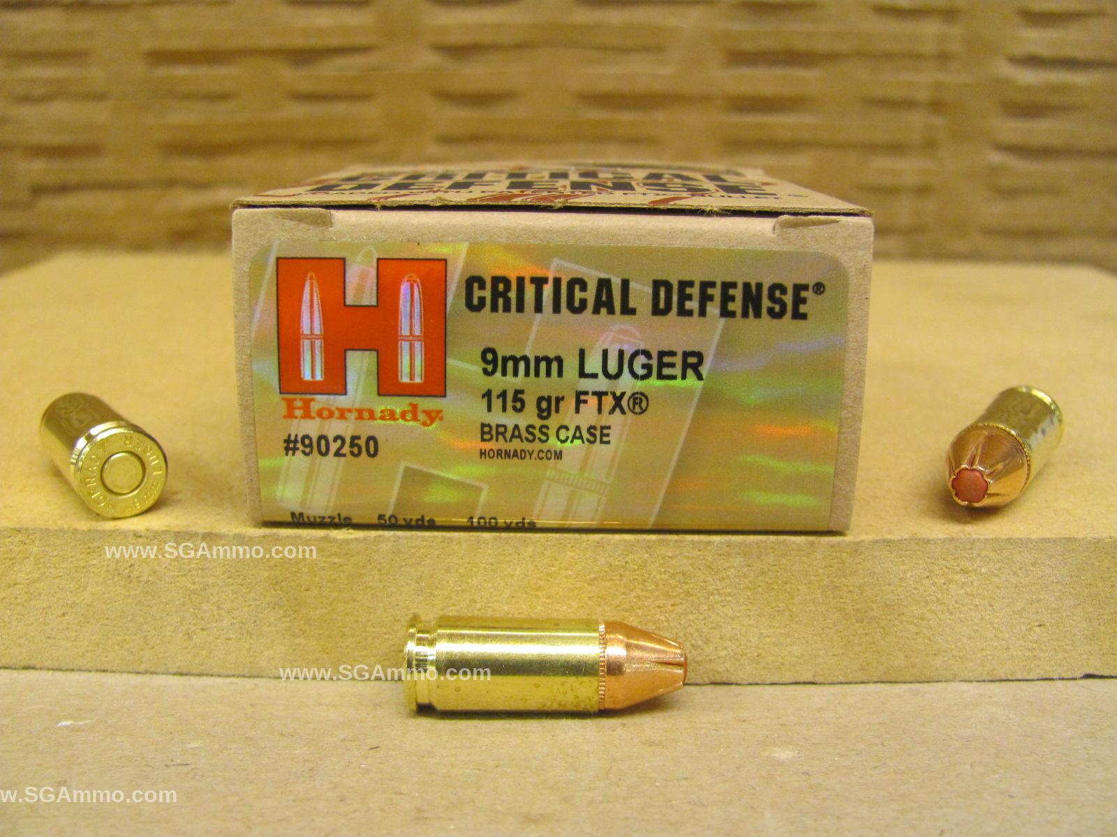 22 WMR Ammo For Sale - 45 gr Critical Defense by Hornady - Hornady