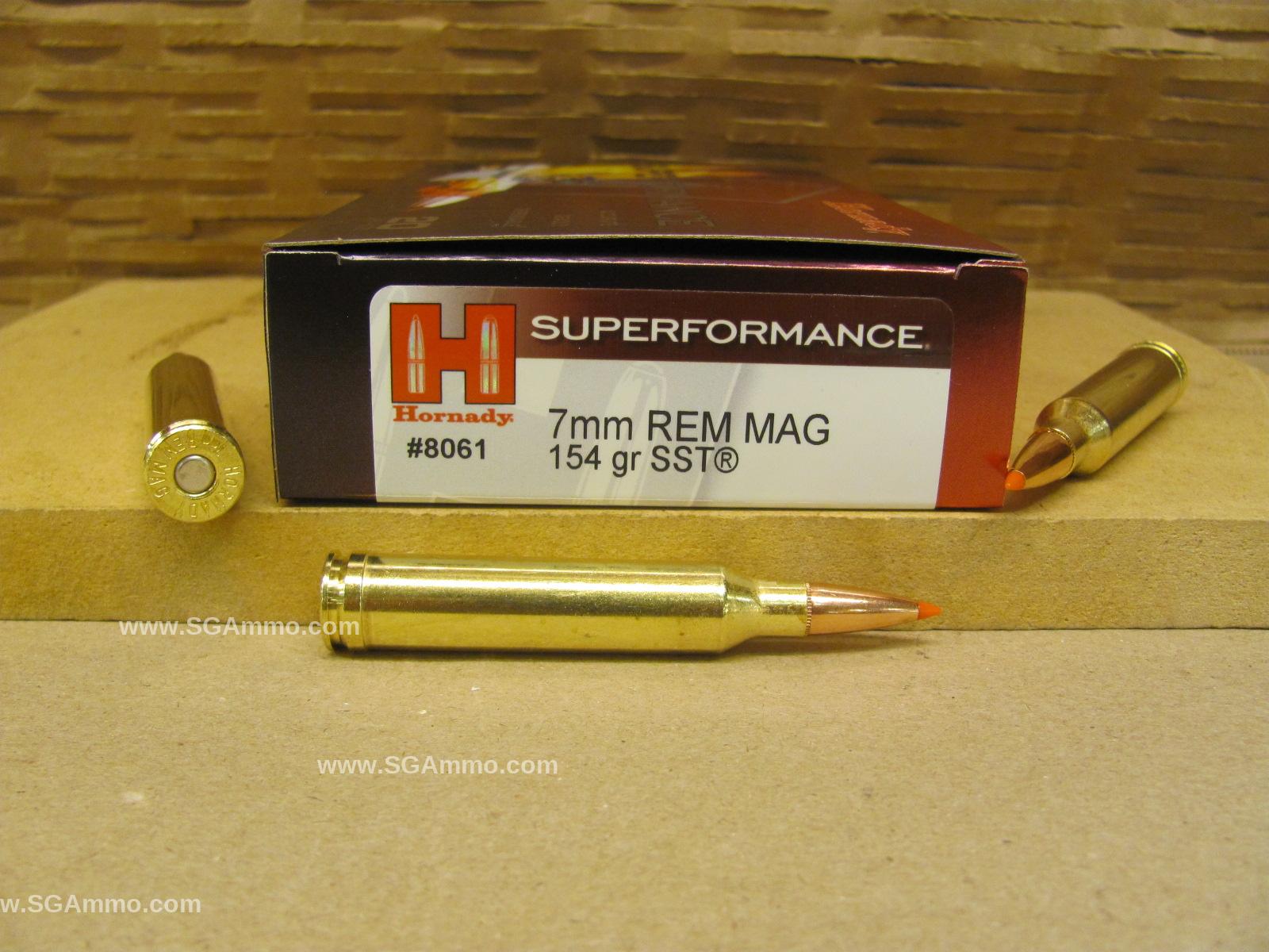 SIG Sauer Ammo Venari 7MM REM MAG 154Gr SP 20/10 V7MMSP154-20