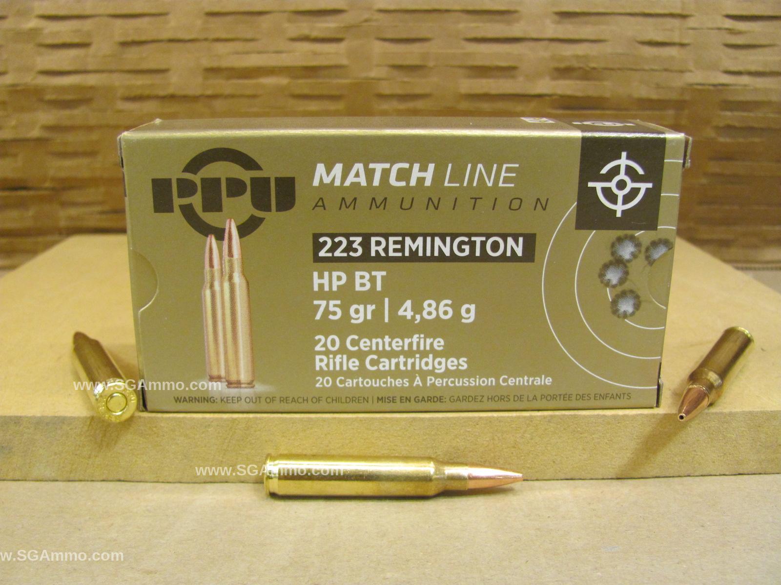 223 Reloading Bullets - Match Grade - $82 per 1,000