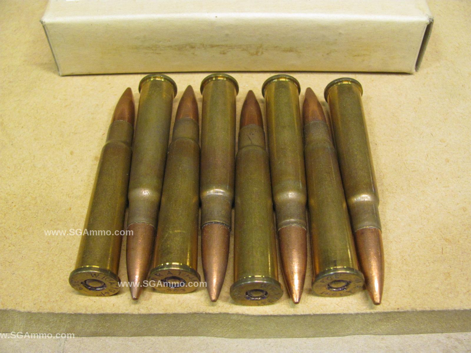 100 Round Pack - 303 British 174 Grain Full Patch (FMJ) Type Ball Ammo Winchester WW2 Era Surplus Ammo - Sold AS-IS - For Collectors