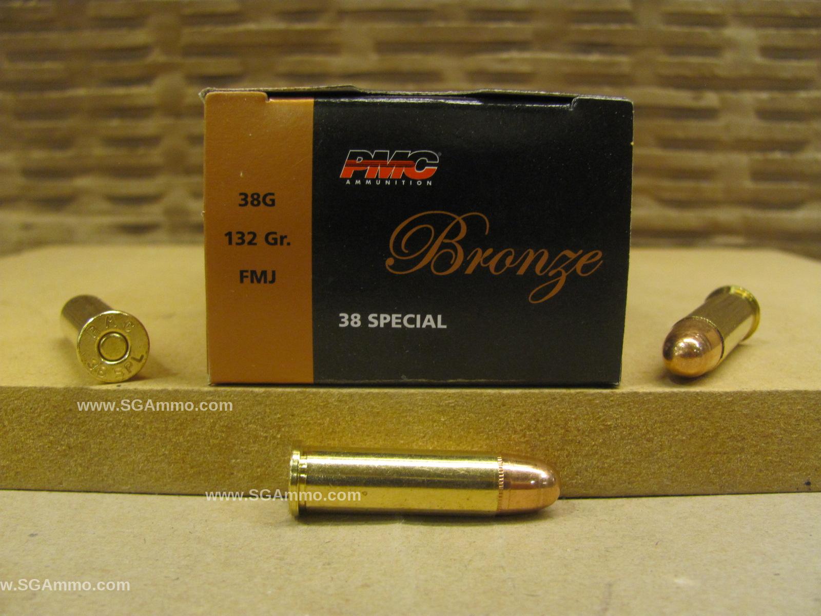 300 Round Battle Pack - 38 Special 132 Grain FMJ PMC Ammo - 38GBP ...
