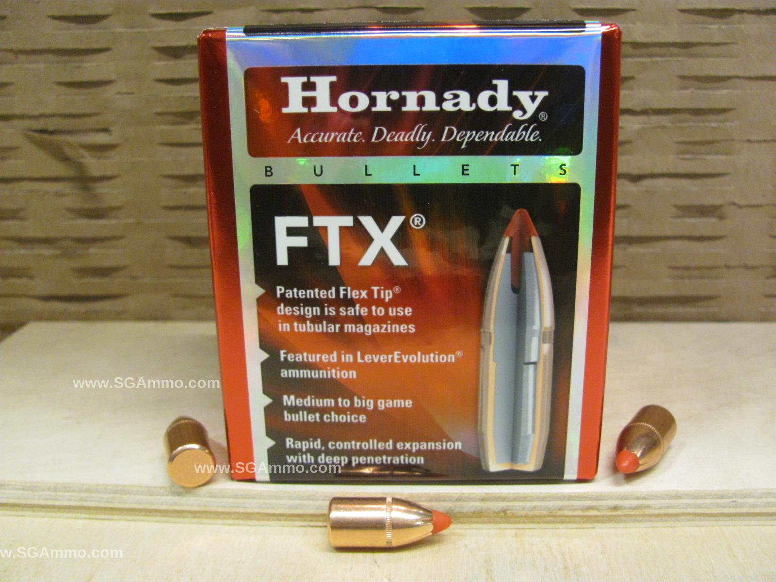 50 Count Box - 45 Cal 325 Grain FTX Rifle Projectile For Handloading .458
