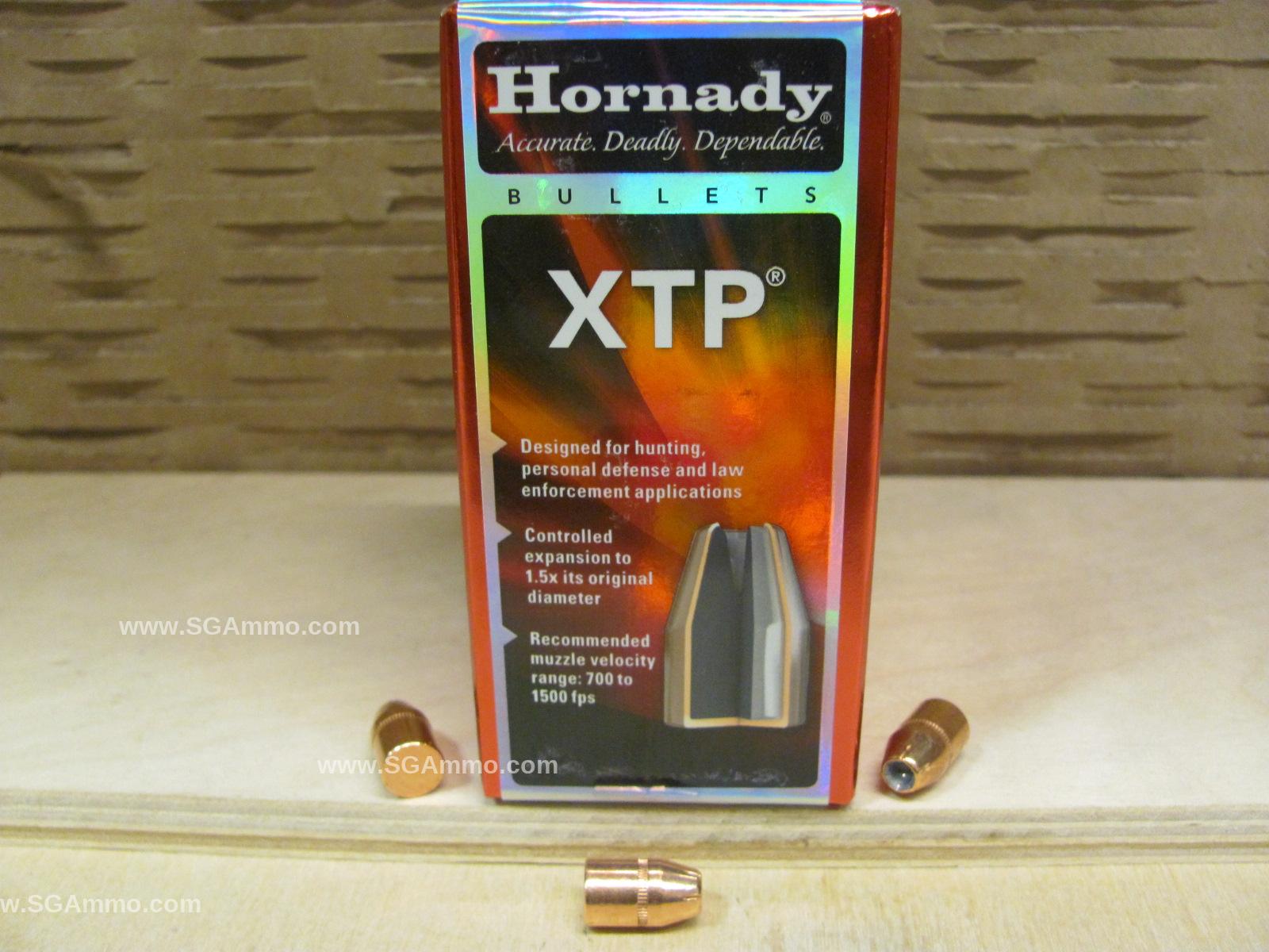 100 Count Box - 38 Cal 140 Grain XTP Projectile For Handloading .357