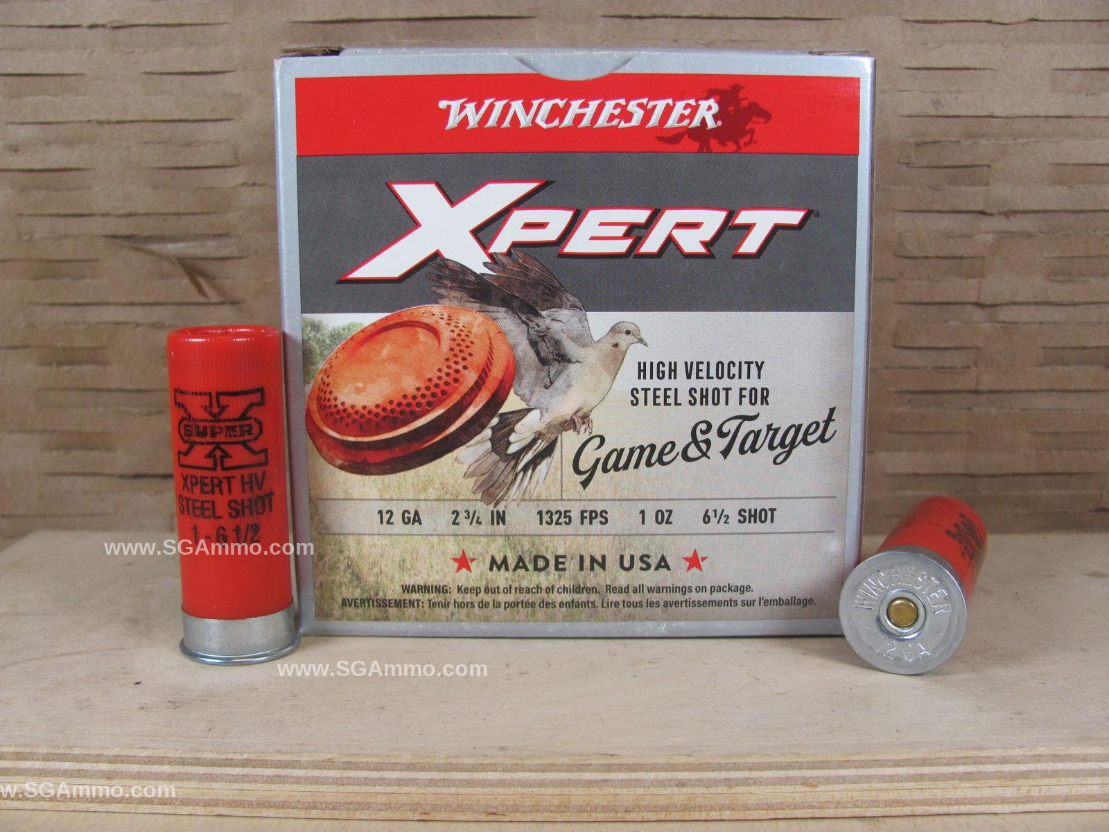 Winchester Xpert Hi-Velocity Game and Target Steel Shotshells