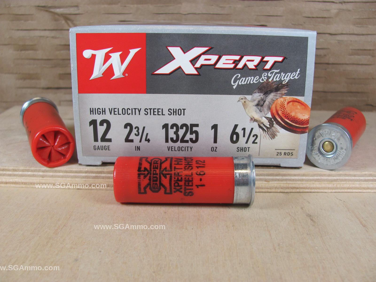 250 Round Case - 12 Gauge 2.75 Inch 1 Ounce 1325 FPS 6.5 Shot