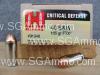 200 Round Case - 40 Cal SW Hornady Critical Defense 165 Grain FTX Hollow Point Ammo - 91340