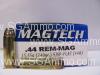 1000 Round Case - 44 Magnum 240 Grain Jacketed Soft Point Magtech Ammo - 44A