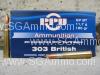 200 Round Case - 303 British 180 Grain Soft Point Prvi Partizan Ammunition - PP303S2