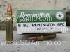 www.SGAmmo.com | Bulk 6.8 SPC Remington UMC 115 FMJ ammo for sale online