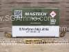 500 Round Flat Can - 5.56x45mm 55 Grain FMJ M193 Ball Magtech Tactical Ammo - CBC-556A - Packed in Metal Canister