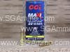 CCI 22 WMR Magnum Maxi-Mag 40 Grain HP Jacketed Hollow Point Ammo - 0024