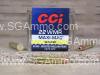 2000 Round Case - CCI 22 WMR Magnum Maxi-Mag 40 Grain HP Jacketed Hollow Point Ammo - 0024