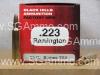 500 Round Case - 223 Rem 55 Grain Barnes TSX Black Hills Ammo - D223N17