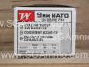 50 Round Box - 9mm NATO 124 Grain FMJ Winchester Target and Training Ammo - W9NATO50