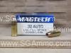50 Round Box - 32 Auto JHP Hollow Point Ammo by Magtech - 32B