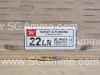 22 LR 40 Grain Lead Round Nose 1255 FPS Winchester Target Ammo