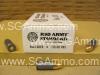 50 Round Box - 9MM Luger 115 Grain FMJ Steel Case Red Army Standard Ammo - AM3091