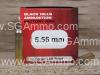 500 Round Case - 5.56mm 55 Grain Soft Point Black Hills Ammo - D556N5