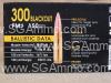 20 Round Box - 300 Blackout 150 Grain FMJ Ammo Incorporated Ammo - 300B150FMJ-A20