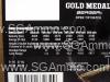 20 Round Box - 6mm Creedmoor 105 Grain Hybrid Open Tip Match Federal Gold Medal Berger Ammo - GM6CRDBH1