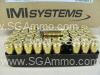 50 Round Box - 9mm Luger +P 124 Grain Di-Cut Jacketed Hollow Point Black Dot Ammo By IMI of Israel
