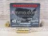 20 Round Box - 45 Long Colt 225 Grain Defense Jacketed Hollow Point Winchester Silvertip Ammo - W45CST