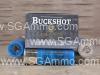 10 Round Box - 12 Gauge NobelSport 2.75 Inch 00 Buckshot 9 Pellet Low Recoil Ammo - ANSLR1200BK