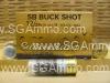250 Round Case - 12 Gauge Sellier Bellot 12 Pellet Number 1 Buckshot Ammo - SB12BSF