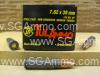 20 Round Box - 7.62x39 Soft Point 154 Grain Non-Corrosive Tula Ammo