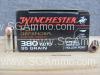 20 Round Box -  380 Auto Winchester PDX1 95 Grain Hollow Point Bonded Ammo - S380PDB