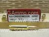500 Round Case - 6.5 Creedmoor 142 Grain Hollow Point HPBT Sellier Bellot Precision Ammo - SB65E