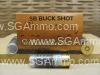 250 Round Case - 12 Gauge 2.75 Inch 27 Pellet Number 4 Buck Shot Ammo by Sellier Bellot - SB12BSB