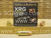 25 Round Box - 9mm Luger 100 Grain Sellier Bellot XRG Hollow Point Defense Ammo - SB9XA