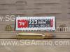 1000 Round Case - 223 Rem 55 Grain Polymer Tip Winchester Universal Varmint Target Ammo - U223PT55