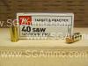 500 Round Case - 40 SW Winchester 165 Grain FMJ Ammo - USA40SW 