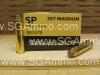 500 Round Can - 357 Magnum 158 Grain Jacketed Soft Point Ammo by Sellier Bellot - SB357B - Packed in M19A1 Canister