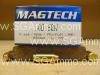 50 Round Box - 40 Cal SW 180 Grain FMC-Flat Point Ammo by Magtech - 40B 