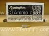 50 Round Box - 9mm Luger 147 Grain BJHP Remington Golden Saber Ammo - GS9MMCB