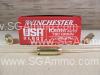 50 Round Box - 10mm Auto 180 Grain Flat Nose FMJ Winchester USA Ready Ammo - RED10