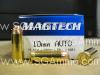 50 Round Box - 10mm Auto 180 Grain FMJ Ammo by Magtech - 10A