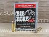 20 Round Box - 10mm Auto 200 Grain Semi-Jacketed Hollow Point Winchester Big Bore Ammo - X10MMBB