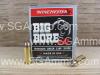 20 Round Box - 10mm Auto 200 Grain Semi-Jacketed Hollow Point Winchester Big Bore Ammo - X10MMBB