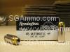 50 Round Box - 45 Auto +P 185 Grain Remington Golden Saber BJHP Hollow Point Ammo - GS45APCB