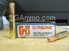 200 Round Case - 300 Blackout 190 Grain Sub-X Hornady Subsonic Ammo - 80877